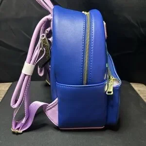 Loungefly Blue Mermaid Backpack Accessories Loungefly Disney The Little Mermaid Ariel & Sebastian Mini  main image 4